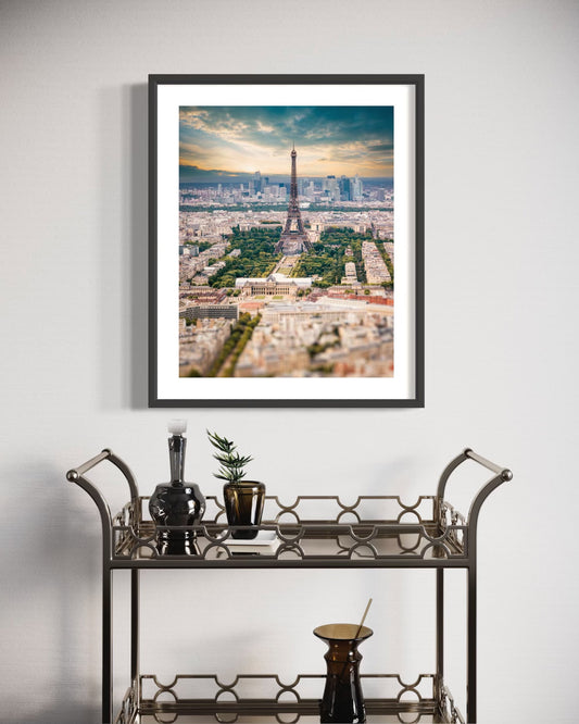 8x10 Photo Print - La Vue Montparnasse (The Montparnasse View)